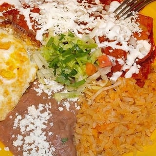 Chilaquiles Plate Combo
