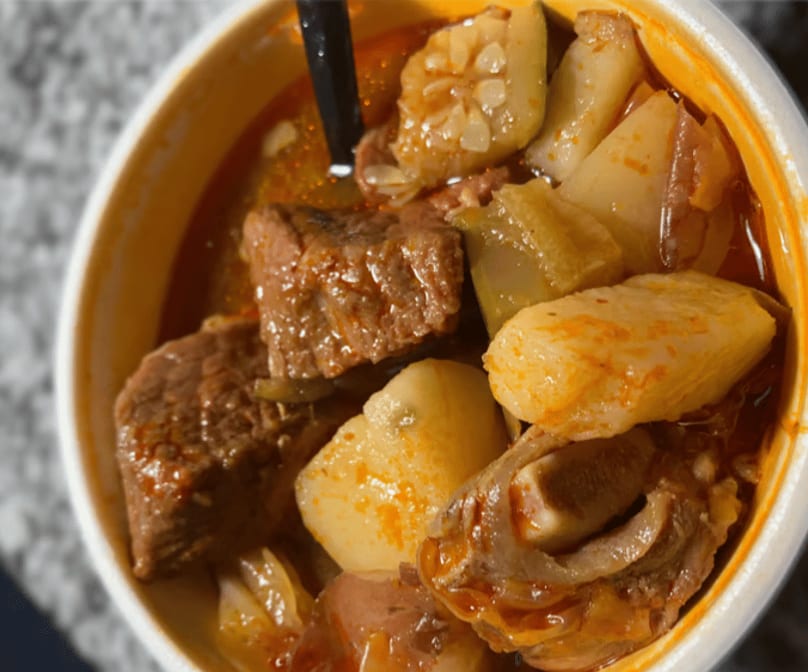 Caldo De Res/ Beef Stew with Veggies.