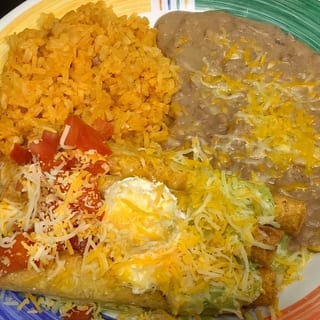 #2 Beef Rolled Tacos Combo