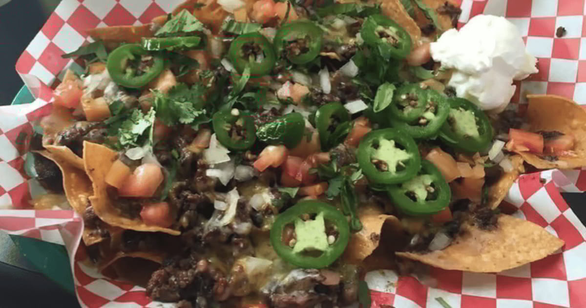 Carne Asada Nachos.