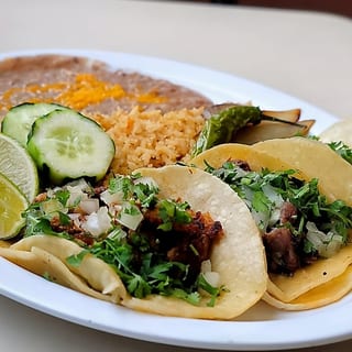#14 Asada Street Tacos Combo