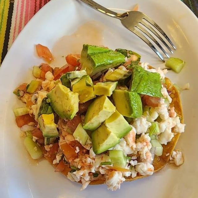 Tostadas Ceviche.