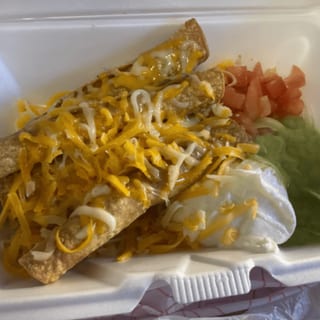 5 Beef Rolled Tacos
