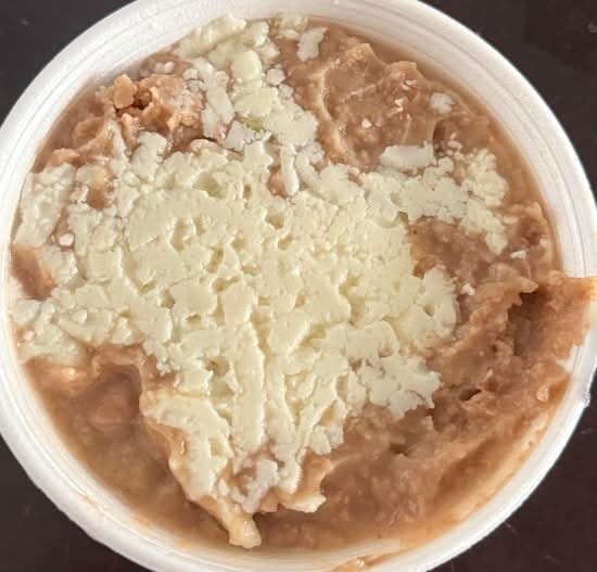 Tostadas Frijoles | Beans.